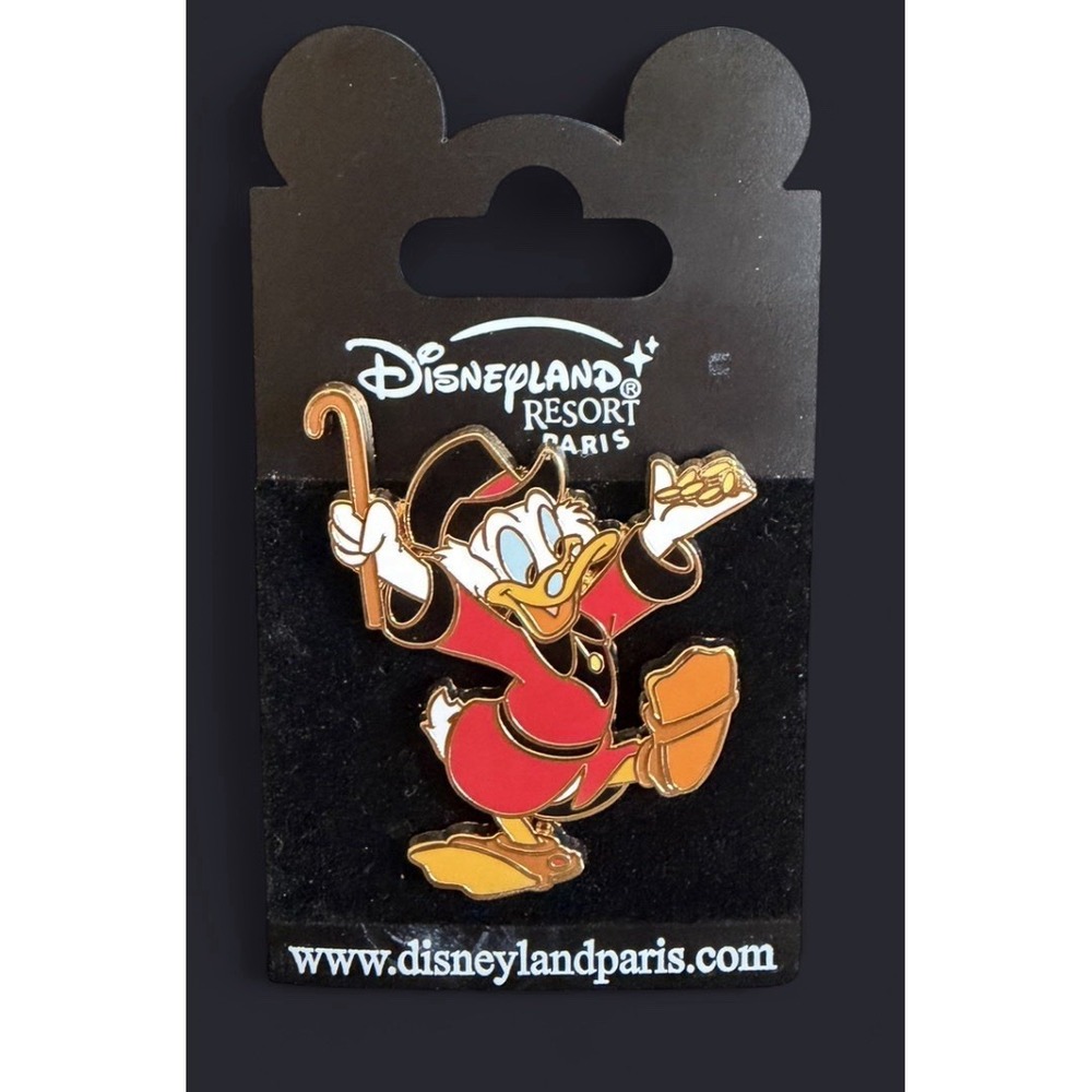 Disneyland Resort Paris DLRP - Scrooge McDuck Jumping for Joy Pin